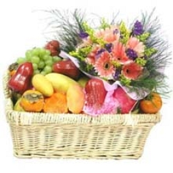 Fresh Four Season Fruit Basket delivery to China