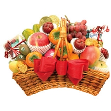 Fancy Fruit Basket F delivery to China