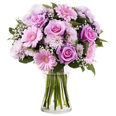 Pink Roses and Gerberas Delivery to Saudi Arabia