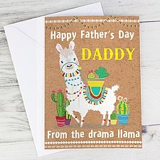 Personalised Llama Card delivery to UK [United Kingdom]