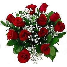 12 Luxury Red Roses Delivery UK