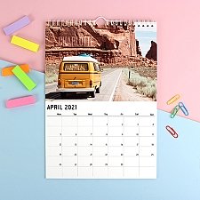 Personalised Outdoors Calendar Delivery to UK