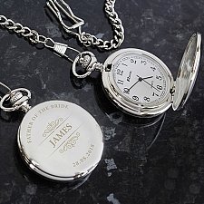Personalised Classic Pocket Fob Watch Delivery UK