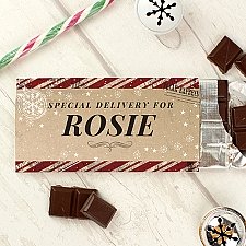 Personalised Special Delivery Milk Chocolate Bar Delivery UK