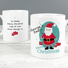 Personalised Mr Claus Mug Delivery UK