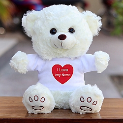 Customized Love you Teddy Bear