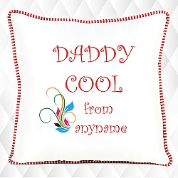 Daddy Cool - Personalised Cushion