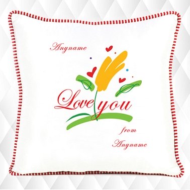 Love You -Personalised cushion