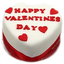 Happy Valentines Day Cake Delivery UK