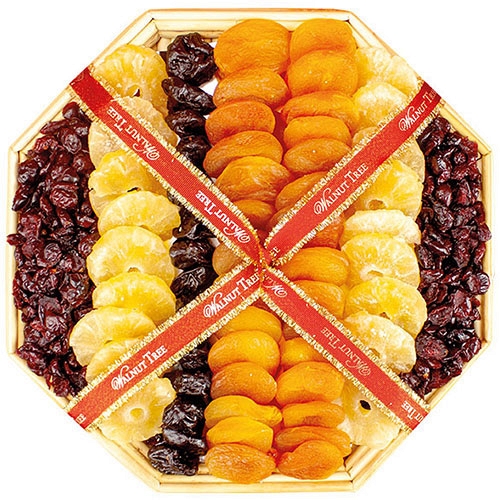Octagonal Dried Fruit Tray Dry Fruits Next Day Delivery
