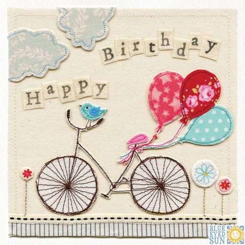 Birthday Bicycle Cards Delivery to UK