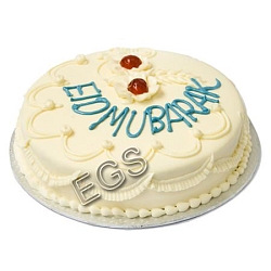 2lbs Eid Day Cake delivery to Pakistan