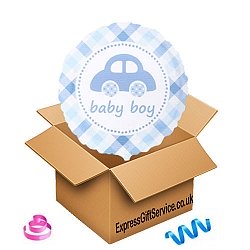 Baby Boy Balloon delivery to UK [United Kingdom]