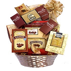 Chocolate Lovers Gift Basket delivery to Canada