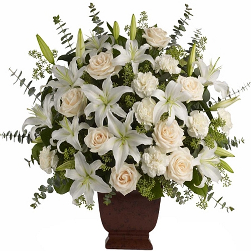 Loving Lilies & Roses Bouquet Send flowers to Canada ExpressGiftService