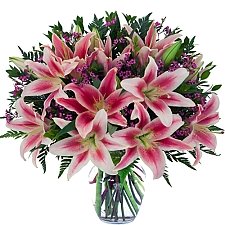 Spirited Lilies delivery to Canada