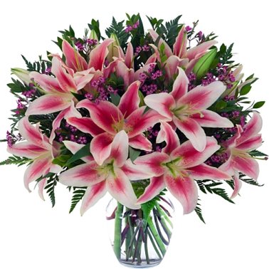 Spirited Lilies delivery to Canada
