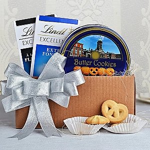 Cookies and Lindt Chocolates Box Delivery