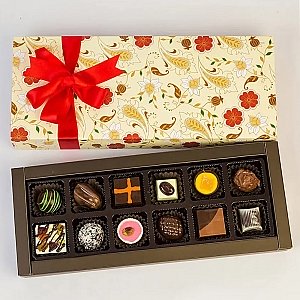 Send Floral Box Of Chocolates Delivery