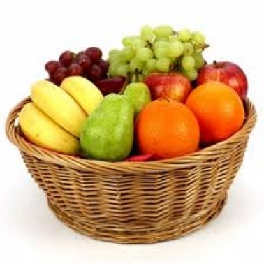 2.5 Kg Fresh Fruits Basket | Send Fruit Baskets to India by Express Gift Service