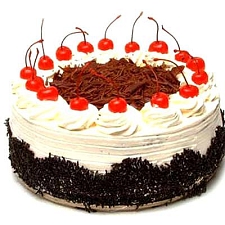 1 Kg Eggless Black Forest Cake delivery to India