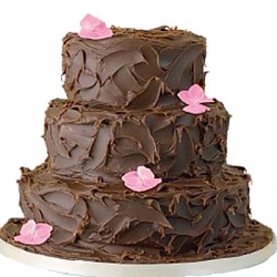 4kg 3 Tier Chocolate Cake delivery to India