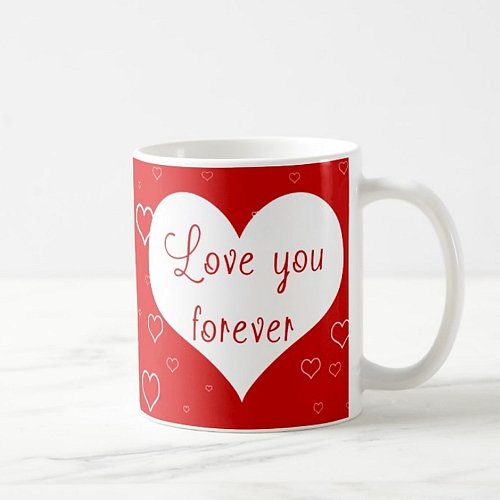 Love You Forever Mug delivery to Pakistan