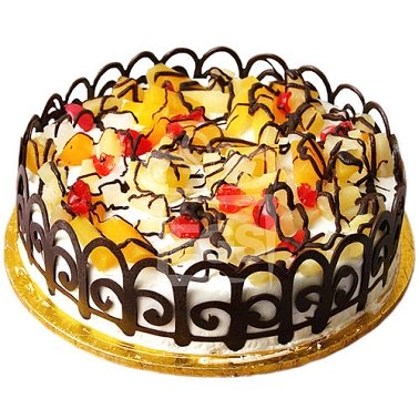 2lbs Fruit Cocktail Cake From Tehzeeb Bakers delivery to Pakistan