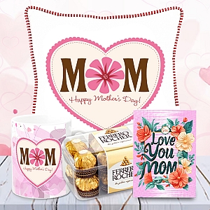 Love You Mom Personalised Gifts Combo