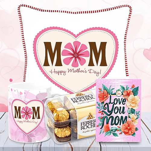 Love You Mom Personalised Gifts Combo