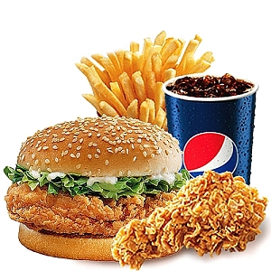 KFC Burger Meal Deal for 2 People delivery to Pakistan