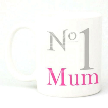 No 1 Mum - Personalised Mug