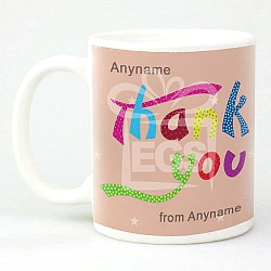 Thank You - Personalised Mug