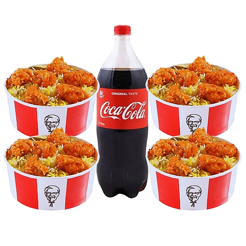 Rice and Spice for 4 People from KFC