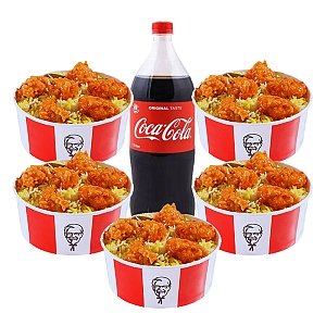 Rice and Spice for 5 People from KFC