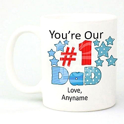 You are No 1 Dad - Personalised Mugs