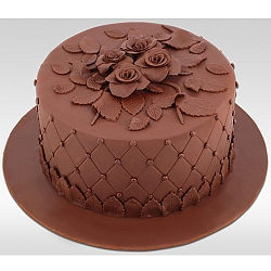 Rose Art Chocolate Cake delivery to UAE