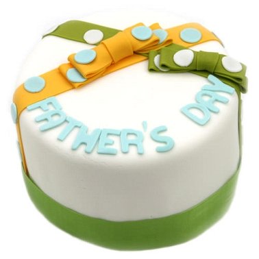 Bows and Dots Dad Cake delivery UK