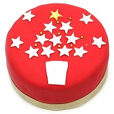 Christmas Star Cake Delivery UK