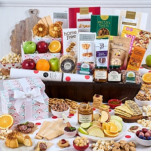 Signature Series Fruit and Gourmet Gift Basket
