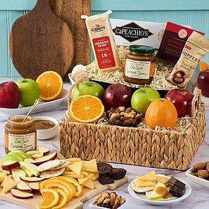 Orchards Abundance Fruit Gift Basket