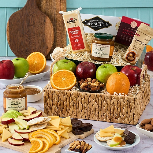 Orchards Abundance Fruit Gift Basket