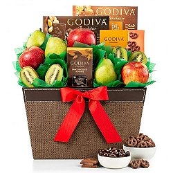 Premium Fruit and Godiva Chocolates Delivery USA