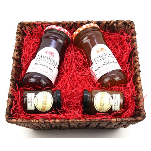 Sweet and Pickle Hamper Basket UK Send Sweet Gifts Hampers