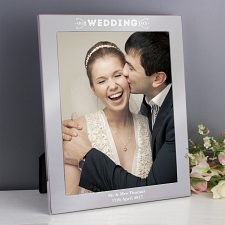 Personalised Our Wedding Day Photo Frame