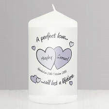A Perfect Love Wedding Candle delivery to UK [United Kingdom]