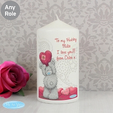 Personalised Me To You Heart Candle delivery to UK [United Kingdom]