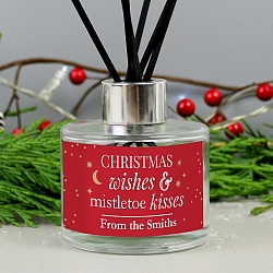 Â Personalised Christmas Wishes Reed Diffuser