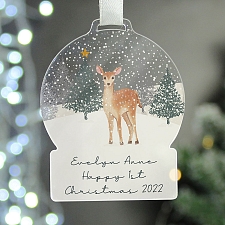 Personalised A Winter's Night Acrylic Gifts to UK