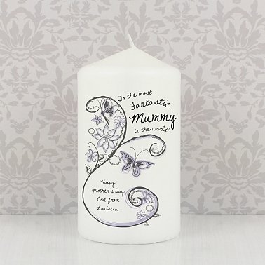 Flower Pattern Candle delivery to UK [United Kingdom]